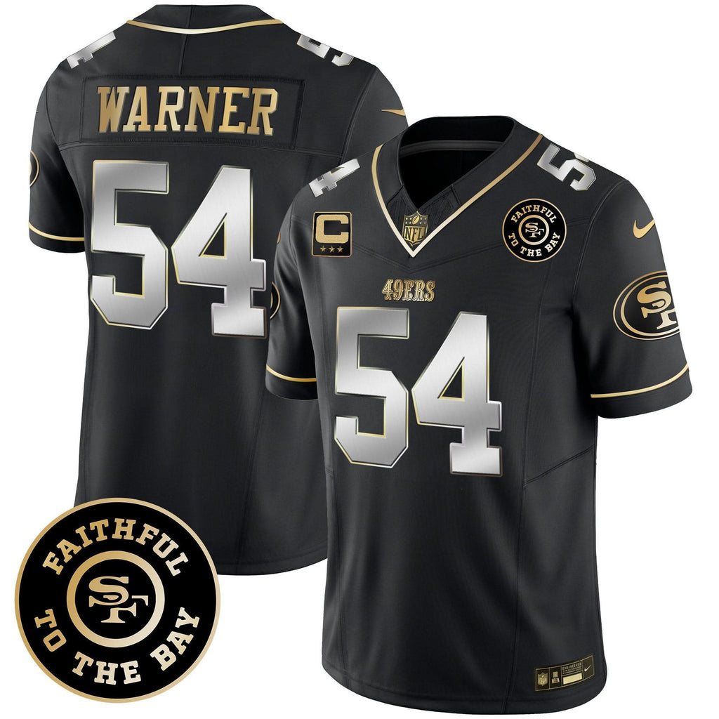 49ers Faithful To The Bay Patch Vapor Limited Jersey V6 - All Stitched